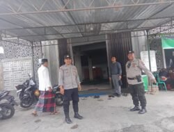 Jamin Kenyamanan Ibadah Sholat Jumat di Mesjid, Polsek Siantar Selatan Laksanakan Patroli R4