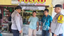 Polsek Siantar Marihat Patroli Posko Bersinar Ajak Warga Berantas Narkoba