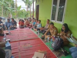 Hadiri Rapat Pembangunan Jalan Pertanian, Polsek Siantar Martoba Sampaikan Pesan Kamtibmas