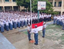 Edukasi Pelajar Sat Lantas Polres Pematangsiantar Laksanaskan Police Go School di YP. Taman Siswa