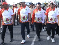 Meriahkan HUT RI ke-80, Bupati Simalungun Lepas Seribu Peserta Lomba Lari 10K, 5K, dan 3K