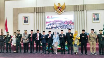 Jelang HUT Ke-80 Kemerdekaan RI Tahun 2025, Bupati Simalungun Bersama Wakil Bupati dan Forkopimda Dengarkan Pidato Kenegaraan Presiden RI