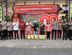 Polres Pematang Siantar Launching Gerakan Pangan Murah Polri