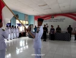 Kapospol Ujung Padang Tegas Jaga Kamtibmas, Sukses Kawal Pengukuhan Paskibra Jelang HUT RI ke-80 di Simalungun