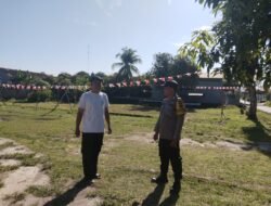 Meriahkan HUT RI Ke 80, Polsek Siantar Martoba Sampaikan Himbauan Mengibarkan Bendera Merah Putih