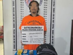 Saat Berkendara, Polres Pematangsiantar Berhasil Amankan Pemilik Ganja 16,49 Gram