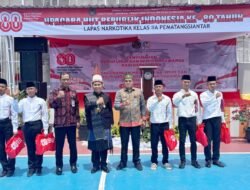 Wakil Bupati Simalungun Serahkan Surat Remisi Khusus kepada WBP Lapas Narkotika