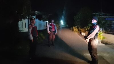 Antisipasi 3C dan Premanisme, Sat Samapta Polres Pematangsiantar Laksanakan Blue Light Patrol