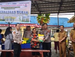 Polsek Siantar Barat Laksanakan Gerakan Pangan Murah kepada Masyarakat