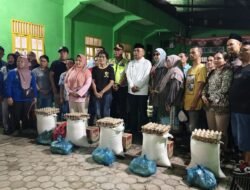 Reaksi Cepat Kapolres dan Bupati Simalungun Salurkan Bantuan Untuk Korban Kebakaran Pasar Serbalawan
