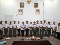 Bupati Humbahas Dr Oloan P Nababan Sambut Kehadiran Cadet UNHAN