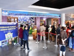 BANTU MASYARAKAT MELALUI GERAKAN PANGAN MURAH, PEMKAB SAMOSIR SEDIAKAN 5.000 Kg BERAS