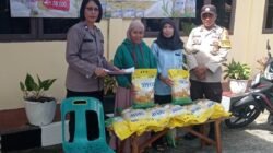 Polsek Siantar Barat Gelar Gerakan Pangan Murah Beras SPHP