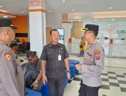 Wakapolres Pematangsiantar Turun Cek Personil Pengamanan Objek Vital