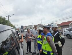 Sat Lantas Polres Pematangsiantar Razia Gabungan Kepatuhan PKB Tahun 2025