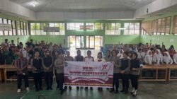 Polwan Polres Pematangsiantar Laksanakan Police Go To School Sambut Hari Jadi Polwan ke 77