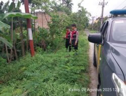 Sat Samapta Polres Pematangsaintar Patroli R4 Antisipasi Karhutla