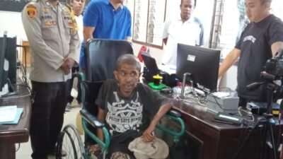 Diguga Tabrak Lari, Polsek Siantar Marihat Larikan Korban ke Puskesmas