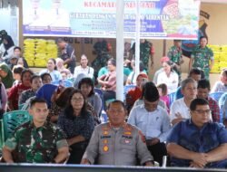 Sinergitas Polri-TNI-Pemkab Simalungun Dukung Gerakan Pangan Murah Nasional Peringati HUT RI ke-80