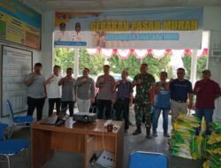 Kapolsek Siantar Timur Hadiri Acara Stand Gerakan Pangan Murah