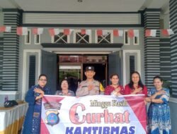 Polsek Siantar Timur, Gelar Minggu Kasih Curhat Kamtibmas di Gereja GBI NCC