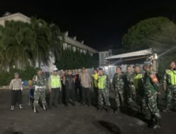 Kamtibmas Polres Pematangsiantar Gelar Patroli Gabungan Skala Besar