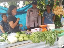 Polsek Siantar Marihat Sambangi Pedagang Kaki Lima, Berikan Motivasi dan Semangat
