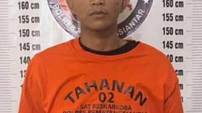 Polres Pematangsiantar Amankan Diduga Pengedar Sabu Dan 20.25 Gram Siap Edar