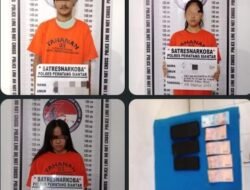 Tiga Orang Pemilik Barang Haram Berhasil Di Ciduk Sat Narkoba Polres Pematangsiantar