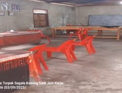 Biaya Peningkatan Kapasitas Perangkat Desa Capai Rp.38Juta Dalam 2 Tahun, Kantor Desa Turpuk Sagala Kosong Saat Jam Kerja.