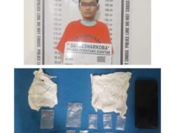 Satnarkoba Polres Pematangsiantar Tangkap Pengedar Sabu di Jalan Tangki