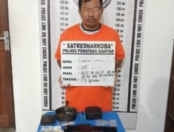 Polres Pematangsiantar Berhasil Meringkus Pengedar 17 Paket Sabu Disimpan Dalam Panci