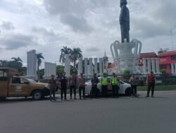 Polres Pematang Siantar Laksanakan Patroli Skala Besar, Situasi Kamtibmas Kondusif