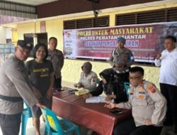 Polsek Siantar Selatan Adakan Pasar Murah kepada Masyarakat di wilkumnya