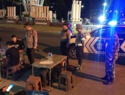 Polres Pematangsiantar Patroli Skala Besar Pada Kamis Malam, Situasi Kamtibmas Kondusif
