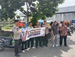 Polsek Siantar Timur Minggu Kasih Curhat Kamtibmas, Sosialisasi Call Centre 110