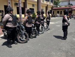 Ciptakan Situasi Yang Kondisi, Srikandi Polwan Polres Pematangsiantar Patroli Dialogis