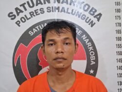 Sat Narkoba Polres Simalungun Bongkar Jaringan Sabu, Seorang Bandar Ditangkap di Tano Habonaron
