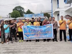 Sat Lantas Polres Simalungun Gelar Festival Keselamatan, Peringati Hari Lalu Lintas Bhayangkara ke-70