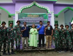 Pengabdian dan Bhakti TNI hadir ditengah-tengah masyarakat bergotong-royong membantu kesulitan masyarakat