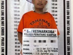 Diduga Pengedar Sabu, HRS Diamankan Polres Pematangsiantar