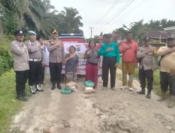Kapolsek Tanah Jawa Pimpin Program “Minggu Kasih” di Huta Bah Biding, Wujudkan Polri yang Peduli dan Dekat dengan Rakyat