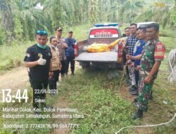 Lewati Medan Terjal dan Curam, Kapolsek Tanah Jawa Pimpin Evakuasi Mayat di Sungai Tongguran
