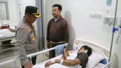 Kapolres Simalungun Besuk Korban Konflik PT TPL-Masyarakat, Serukan Perdamaian dan Ketenangan