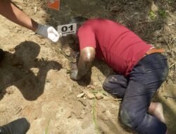 Polsek Tanah Jawa Respons Cepat Evakuasi Penemuan Mayat Lansia di Perladangan Simalungun