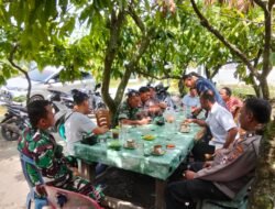 Pasca Terjadinya Pohon Tumbang, Kapolsek Siantar Marihat Bersama Forkopincam Monitoring