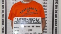 Polres Pematangsiantar Amankan RK Diduga Pengedar Sabu di Eks Terminal Sukadame Parluasan
