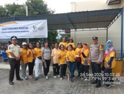 Polsek Siantar Barat Sambangi Objek Vital di Kelurahan Teladan