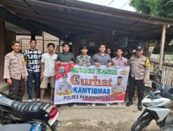 Minggu Kasih, Polsek Siantar Selatan Bersama Jemaat Gereja GBKP