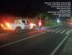 Blue Light Patrol Satlantas Polres Simalungun, Cegah Balap Liar dan Jaga Keamanan Malam Hari